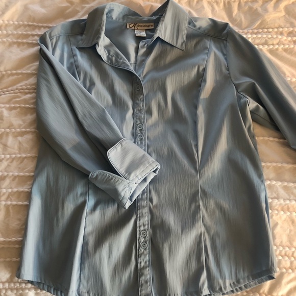 Button down collar shirt with Stretch size lg - Picture 4 of 7